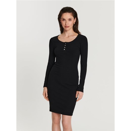Sinsay - Sukienka mini - czarny ze sklepu Sinsay w kategorii Sukienki - zdjęcie 169660495