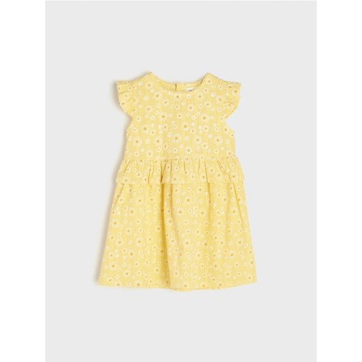 Sinsay - Sukienka - żółty ze sklepu Sinsay w kategorii Sukienki niemowlęce - zdjęcie 169660645