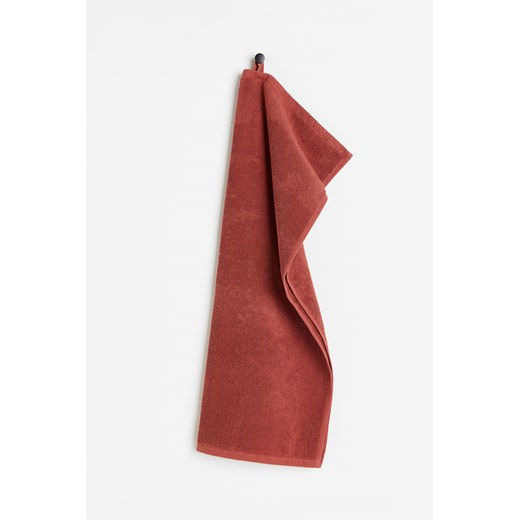 H & M - Ręcznik z bawełnianej frotte - Pomarańczowy H & M 50x70 H&M