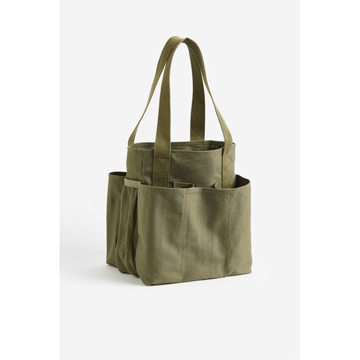H & M - Płócienna torba shopper - Zielony ze sklepu H&M w kategorii Torby Shopper bag - zdjęcie 169675178