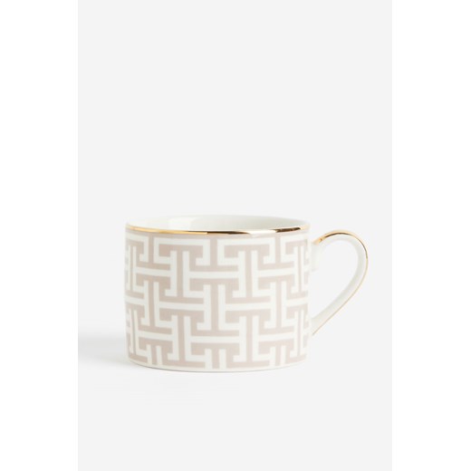 H & M - Porcelanowa filiżanka - Beżowy ze sklepu H&M w kategorii Filiżanki - zdjęcie 169675695