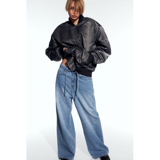 H & M - 90s Baggy Regular Jeans - Niebieski ze sklepu H&M w kategorii Jeansy damskie - zdjęcie 169675726