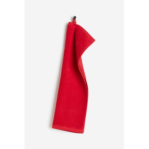 H & M - Ręcznik dla gości z frotte - Czerwony ze sklepu H&M w kategorii Ręczniki - zdjęcie 169676256