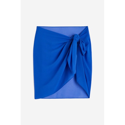H & M - Krótki sarong - Niebieski ze sklepu H&M w kategorii Spódnice - zdjęcie 169676617