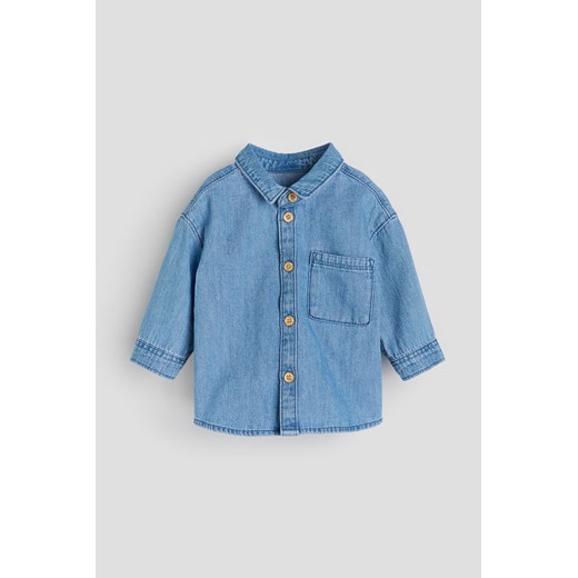 H & M - Koszula dżinsowa - Niebieski H & M 98 (2-3Y) H&M