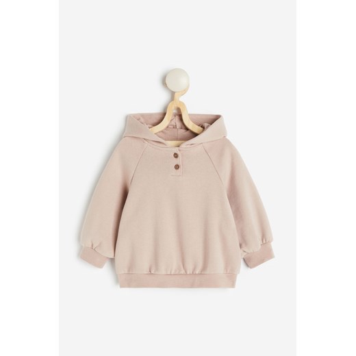 H & M - Bluza z kapturem - Różowy ze sklepu H&M w kategorii Bluzy i swetry - zdjęcie 169676765