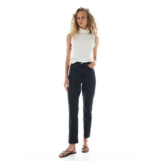 H & M - Vintage Straight High Jeans - Czarny ze sklepu H&M w kategorii Jeansy damskie - zdjęcie 169676806