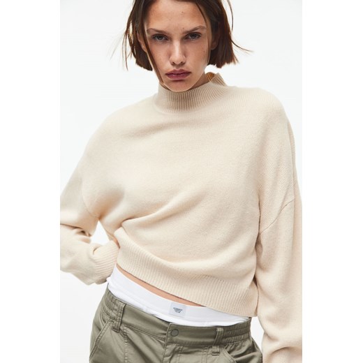 H & M - Sweter - Beżowy H & M XS H&M