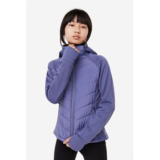 H & M - Watowana kurtka sportowa - Niebieski ze sklepu H&M w kategorii Kurtki dziewczęce - zdjęcie 169677356