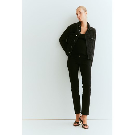 H & M - MAMA Skinny Jeans - Czarny ze sklepu H&M w kategorii Spodnie ciążowe - zdjęcie 169678106