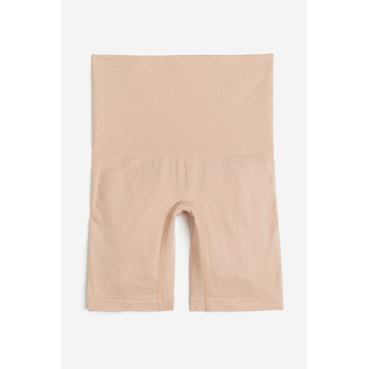 H & M - Szorty modelujące push-up - Beżowy H & M L H&M
