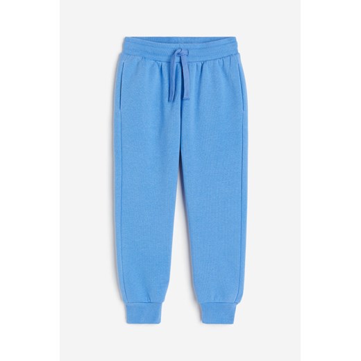 H & M - Joggersy z meszkiem wewnątrz - Niebieski ze sklepu H&M w kategorii Spodnie chłopięce - zdjęcie 169678345
