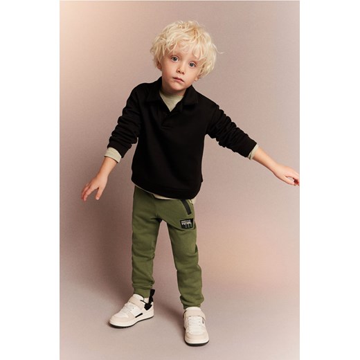 H & M - Joggersy 2-pak - Zielony ze sklepu H&M w kategorii Spodnie chłopięce - zdjęcie 169678427