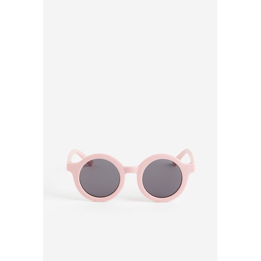 H & M - Okrągłe okulary przeciwsłoneczne - Różowy ze sklepu H&M w kategorii Okulary przeciwsłoneczne dziecięce - zdjęcie 169678526