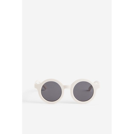 H & M - Okrągłe okulary przeciwsłoneczne - Beżowy ze sklepu H&M w kategorii Okulary przeciwsłoneczne dziecięce - zdjęcie 169678755