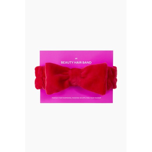 H & M - Kosmetyczna opaska do włosów - Czerwony ze sklepu H&M w kategorii Akcesoria - zdjęcie 169678768