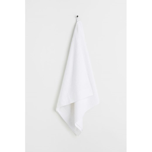 H & M - Ręcznik kąpielowy z frotté - Biały ze sklepu H&M w kategorii Ręczniki - zdjęcie 169678859