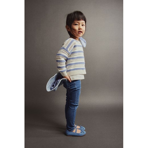 H & M - Dżinsowe jegginsy - Niebieski ze sklepu H&M w kategorii Spodnie dziewczęce - zdjęcie 169679027