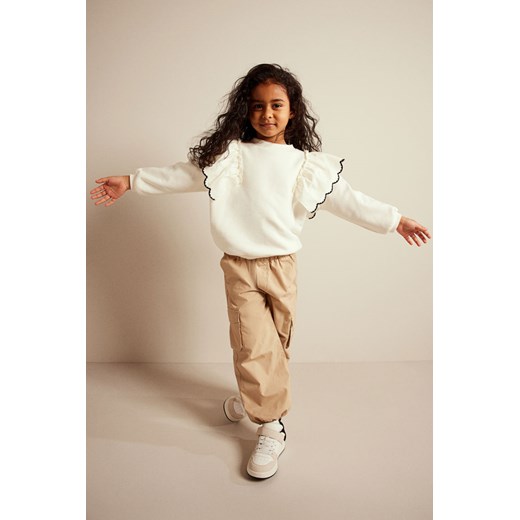 H & M - Bluza - Biały ze sklepu H&M w kategorii Bluzy dziewczęce - zdjęcie 169679125