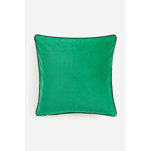 H & M - Aksamitna poszewka na poduszkę - Zielony ze sklepu H&M w kategorii Poszewki na poduszki - zdjęcie 169679187