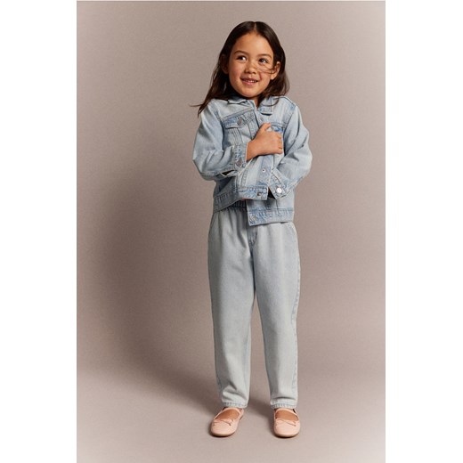 H & M - Dżinsy Relaxed Fit - Niebieski ze sklepu H&M w kategorii Spodnie dziewczęce - zdjęcie 169679376