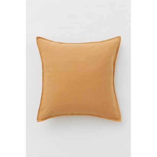 H & M - Poszewka na poduszkę - Żółty ze sklepu H&M w kategorii Poszewki na poduszki - zdjęcie 169679488