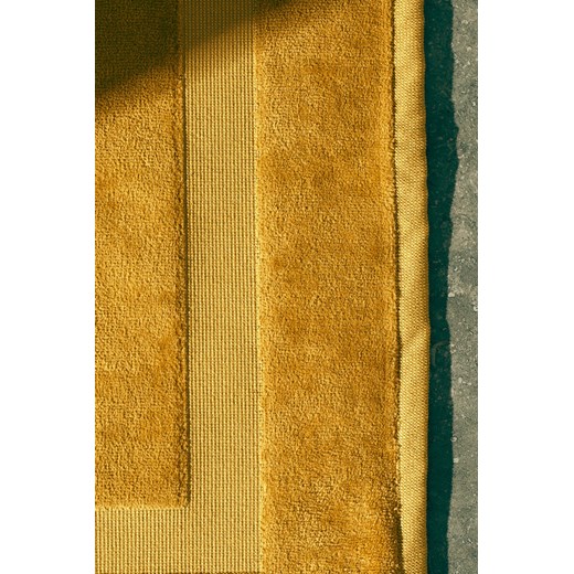 H & M - Welurowy dywanik łazienkowy - Żółty ze sklepu H&M w kategorii Dywaniki łazienkowe - zdjęcie 169679788