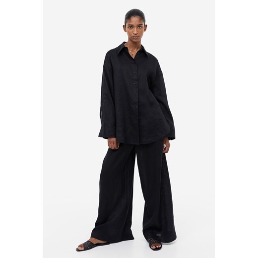 H & M - Plecione klapki - Czarny H & M 41 H&M