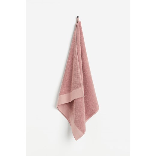H & M - Ręcznik kąpielowy z frotté - Różowy ze sklepu H&M w kategorii Ręczniki - zdjęcie 169680108