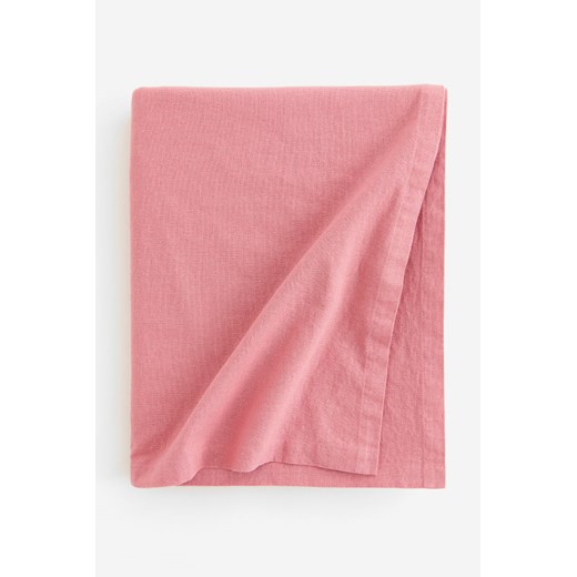 H & M - Obrus z domieszką lnu - Różowy H & M 140x240 H&M