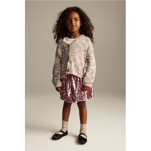 H & M - Cekinowa spódnica - Różowy ze sklepu H&M w kategorii Spódnice dziewczęce - zdjęcie 169680318