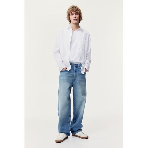 H & M - Baggy Jeans - Niebieski ze sklepu H&M w kategorii Jeansy męskie - zdjęcie 169680486