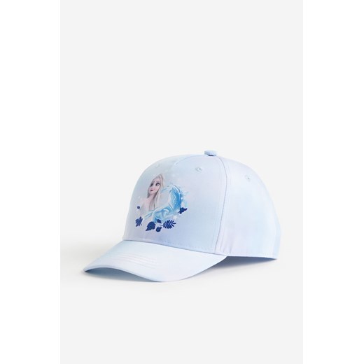 H & M - Czapka z daszkiem i nadrukiem - Niebieski H & M 104 H&M