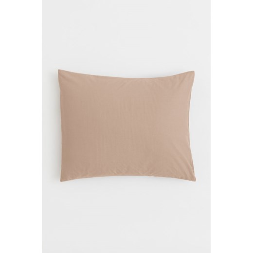 H & M - Poszewka na poduszkę z bawełny - Beżowy H & M 50x60 H&M