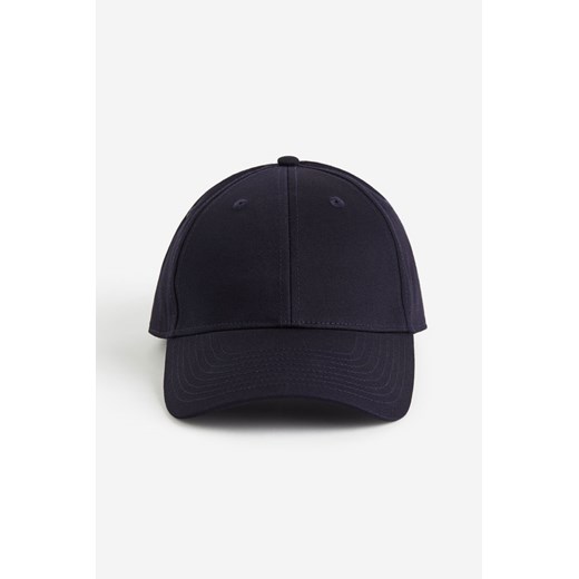 H & M - Bawełniana czapka z daszkiem - Niebieski ze sklepu H&M w kategorii Czapki z daszkiem męskie - zdjęcie 169680598