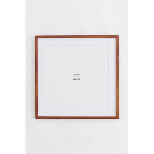 H & M - Drewniana ramka - Brązowy ze sklepu H&M w kategorii Ramki na zdjęcia - zdjęcie 169681127