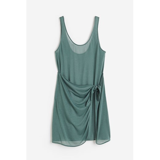 H & M - Kopertowa sukienka plażowa - Zielony H & M M H&M