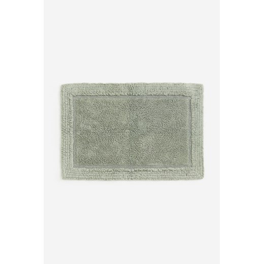 H & M - Dywanik łazienkowy z kępkami przędzy - Zielony H & M 60x90 H&M