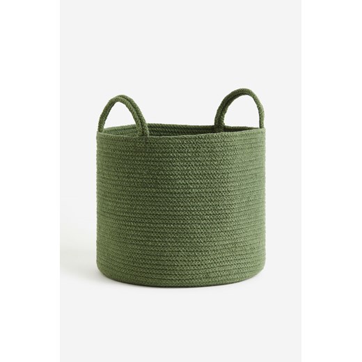H & M - Kosz do przechowywania - Zielony ze sklepu H&M w kategorii Kosze i koszyki - zdjęcie 169681765