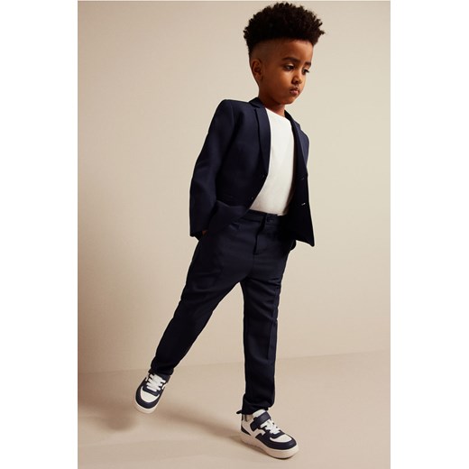 H & M - Spodnie garniturowe - Niebieski ze sklepu H&M w kategorii Spodnie chłopięce - zdjęcie 169682649