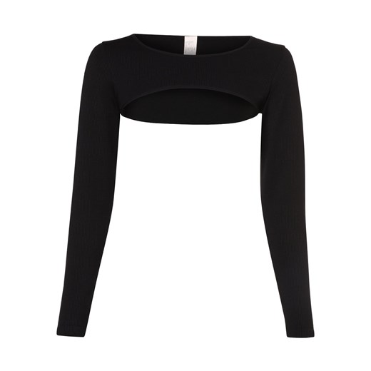 sloggi Damska koszulka z długim rękawem Kobiety czarny jednolity ze sklepu vangraaf w kategorii Bluzki damskie - zdjęcie 169683507