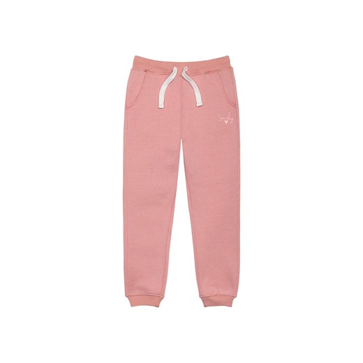 Różowe spodnie dresowe dla niemowlaka ze sklepu 5.10.15 w kategorii Spodnie i półśpiochy - zdjęcie 169684246