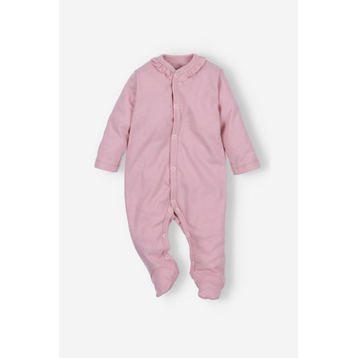 Pajac niemowlęcy z bawełny organicznej dla dziewczynki ze sklepu 5.10.15 w kategorii Pajacyki - zdjęcie 169684738