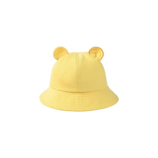 Żółty kapelusz dziecięcy z uszkami 48/50 ze sklepu 5.10.15 w kategorii Czapki dziecięce - zdjęcie 169684798