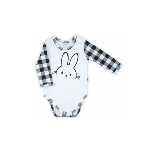 Bawełniane body niemowlęce z długim rękawem ze sklepu 5.10.15 w kategorii Body niemowlęce - zdjęcie 169684996