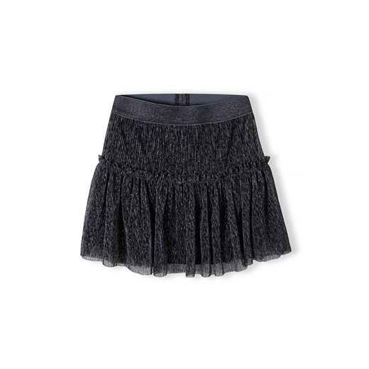 Brokatowa spódnica z marszczoną falbanką dziewczęca ze sklepu 5.10.15 w kategorii Spódnice dziewczęce - zdjęcie 169685188