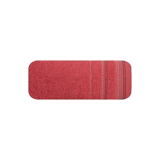 Ręcznik Pola 50x90 cm - czerwony Eurofirany 50x90 5.10.15