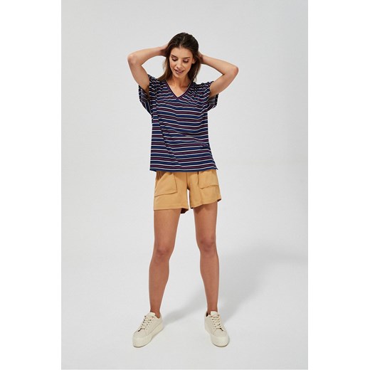 T-shirt damski w kolorowe paski ze sklepu 5.10.15 w kategorii Bluzki damskie - zdjęcie 169685519