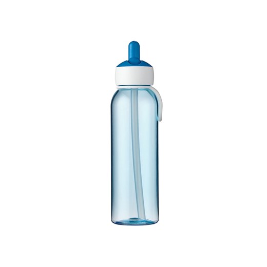 Butelka na wodę Flip up campus niebieska - 400 ml Mepal one size 5.10.15 wyprzedaż
