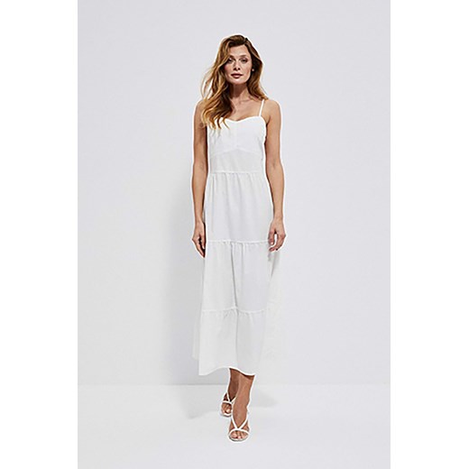 Sukienka damska na ramiączka biała ze sklepu 5.10.15 w kategorii Sukienki - zdjęcie 169686125